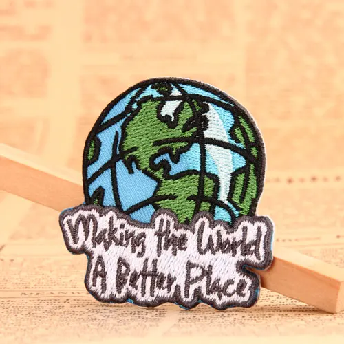 Earth Custom Made Patches