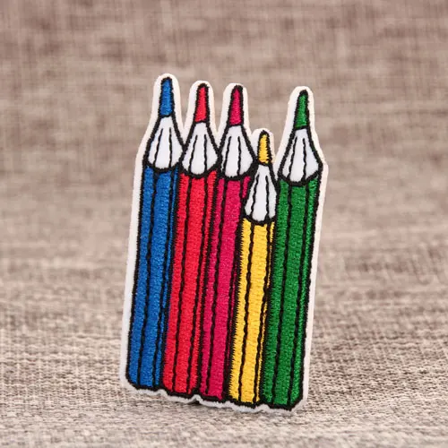 Pencil Custom Made Patches