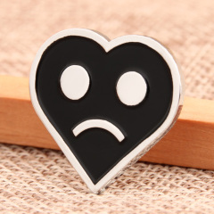Sad Emoji Custom Pins