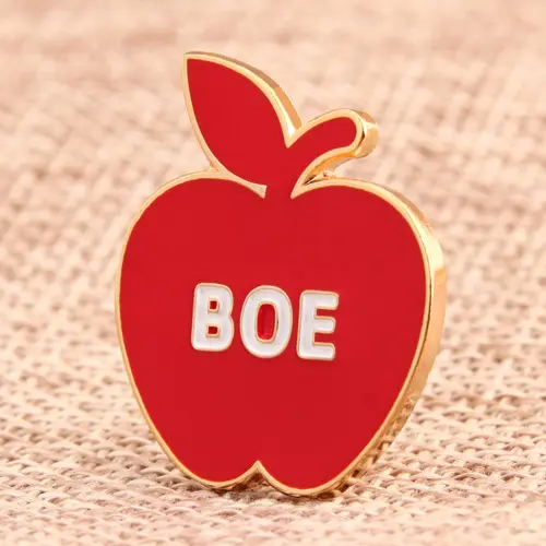 Red Apple Lapel Pins