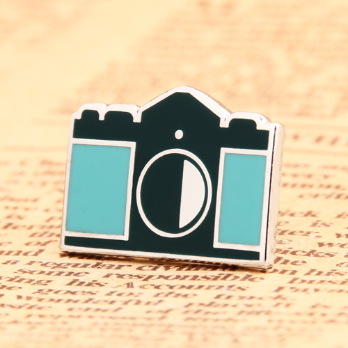 Camera Custom Enamel Pins