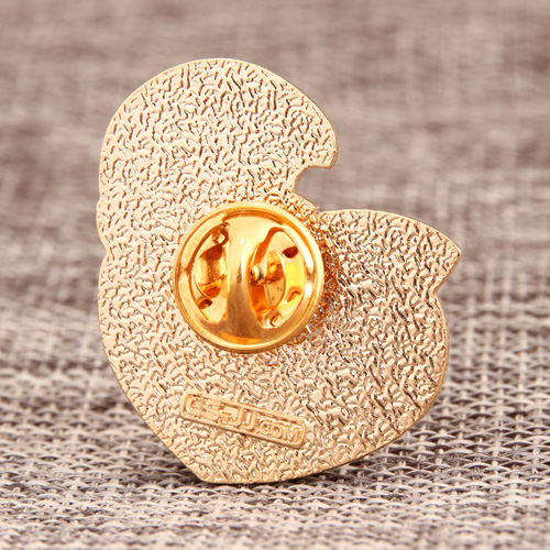 Peach Custom Pins 