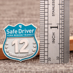 Safe driver custom lapel pins
