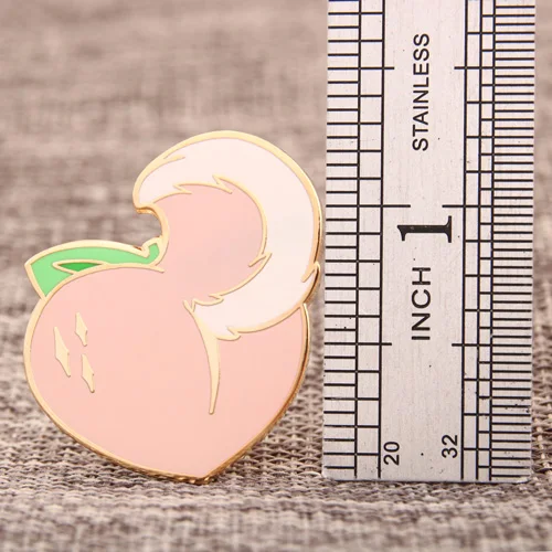 Peach Custom Pins 