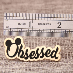 Obsessed Custom Enamel Pins