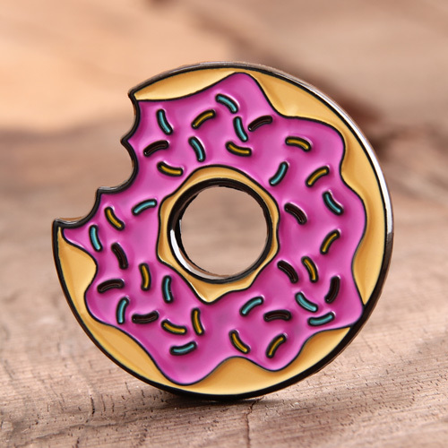 Donut Custom Lapel Pins 