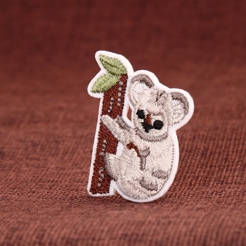 Panda And Bamboo Custom Patches