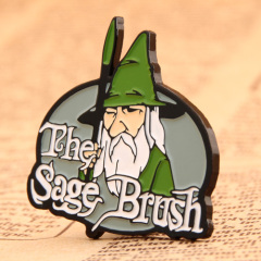 The sage brush enamel pins