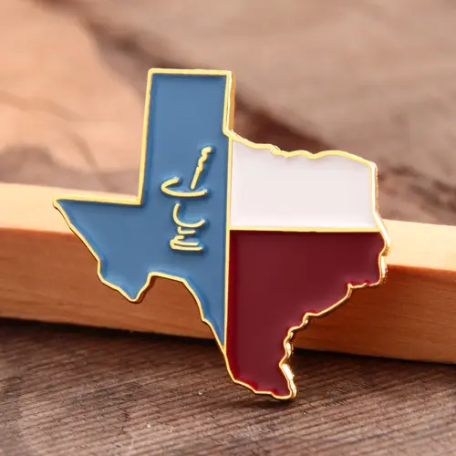 Color lump lapel pins