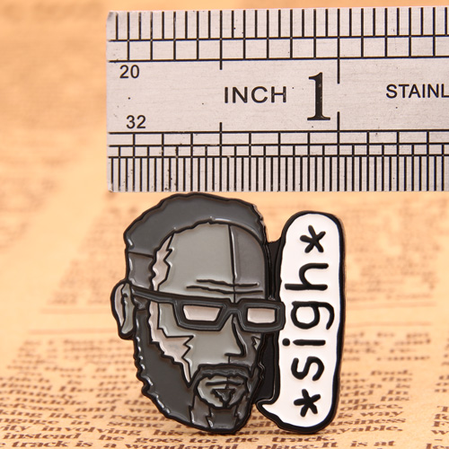 Sigh custom enamel pins