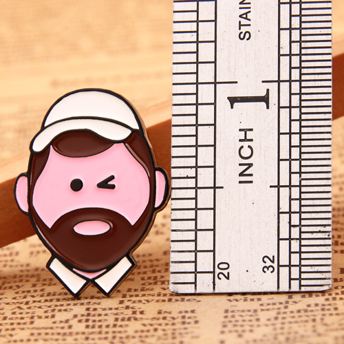 Bearded Uncle Lapel Pins 