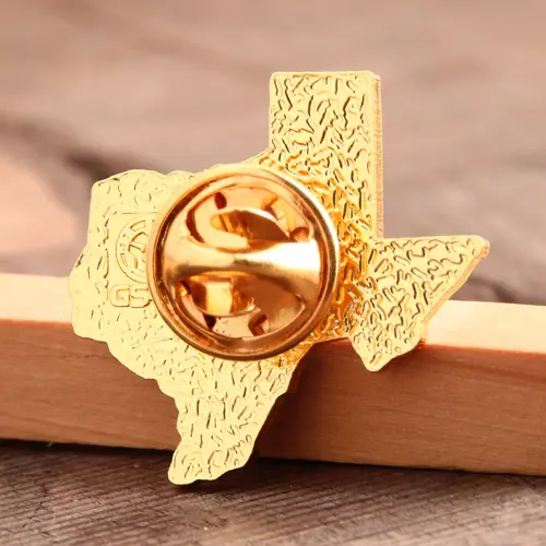 Color lump lapel pins