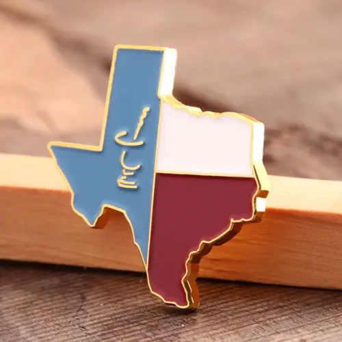 Color lump lapel pins