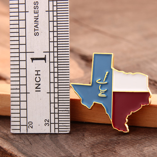 Color lump lapel pins
