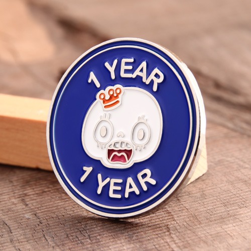 1 Year Ans Lapel Pins