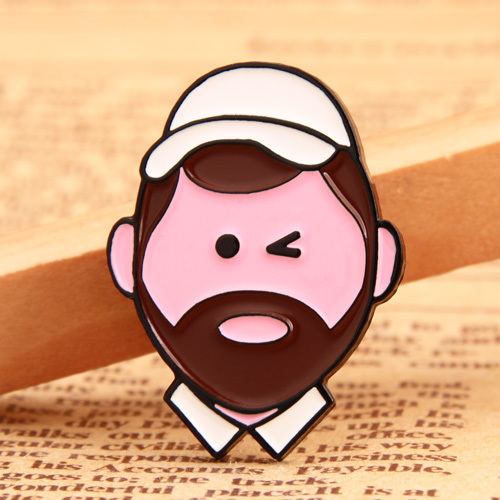 Bearded Uncle Lapel Pins 