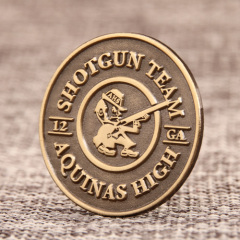 Shotgun team lapel pins