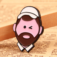 Bearded Uncle Lapel Pins 