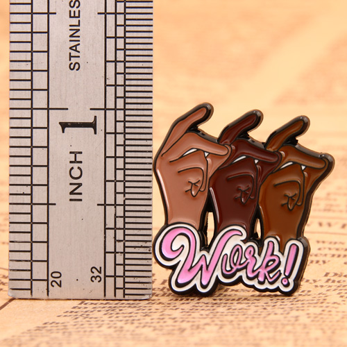 Work Custom Enamel Pins