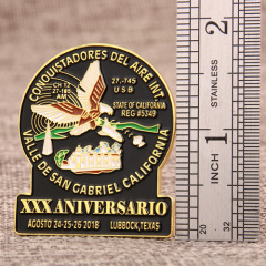 Aniversario Custom Enamel Pins