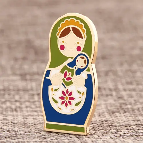 Matryoshka Doll Lapel Pins