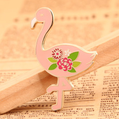 Pink Flamingo Lapel Pins