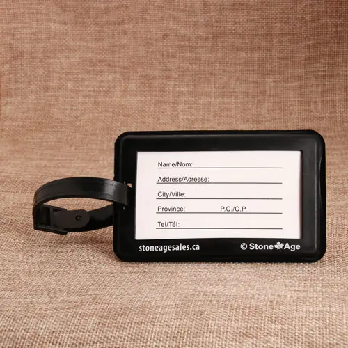 Canada Flag PVC Luggage Tag 