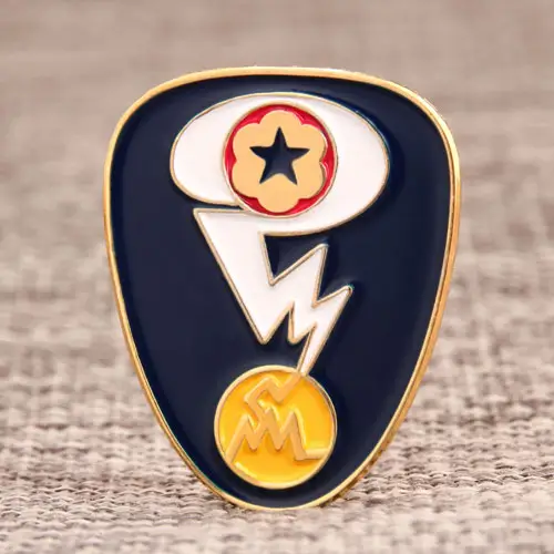 Lightning Enamel Pins