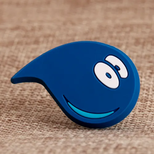 Water Droplets Elves PVC Lapel Pins