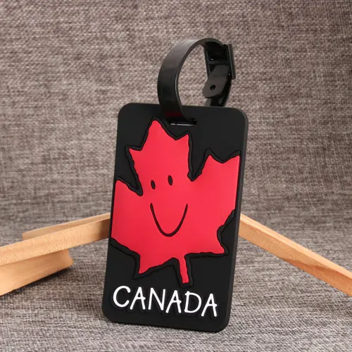 Canada Maple Leaf PVC Luggage Tag Canada Maple Leaf PVC Luggage Tag