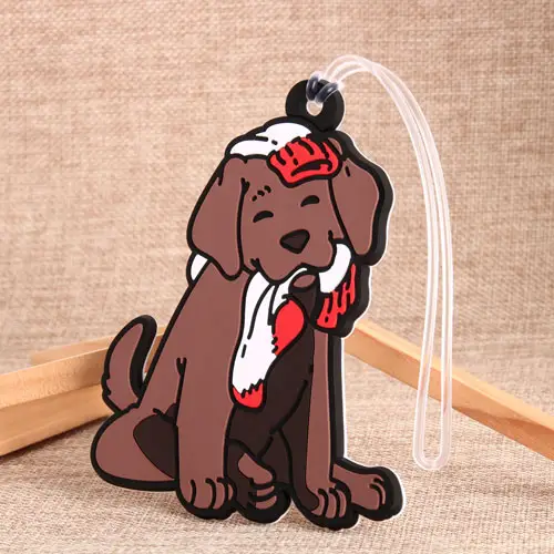Dog PVC Luggage Tag