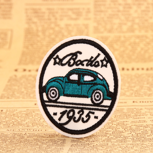 Car Embroidered Patches