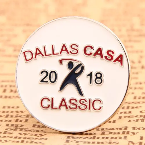 Dallas custom enamel pins