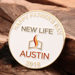 Father's Day Custom Coins