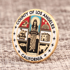County Of Los Angeles Lapel Pins 
