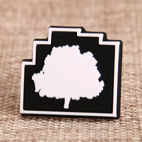 Tree PVC Lapel Pin Tree PVC Lapel Pin