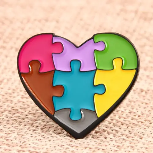 Heart Shape Enamel Pins Heart Shape Enamel Pins