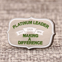 Platinum Leader Custom Pins