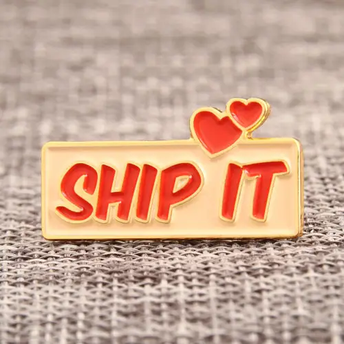 SHIP IT Custom Enamel Pins