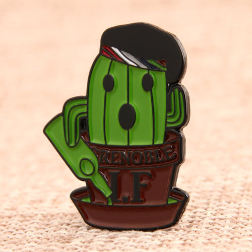 Personated Cactus Custom Pins