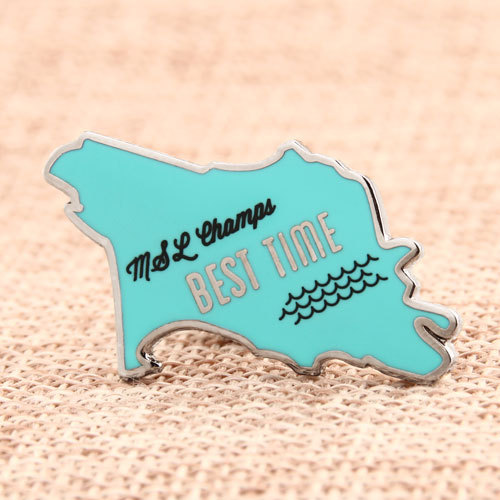 Best Time Lapel Pin