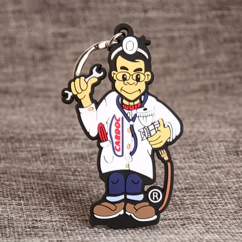 Car Doctor PVC-Schlüsselanhänger