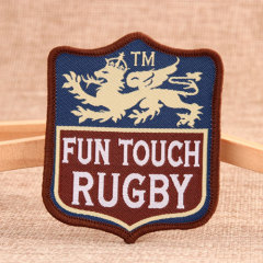 Rugby Custom Woven Patches