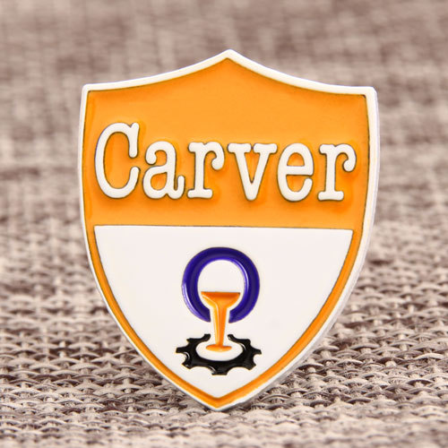 Carver Custom Enamel Pins