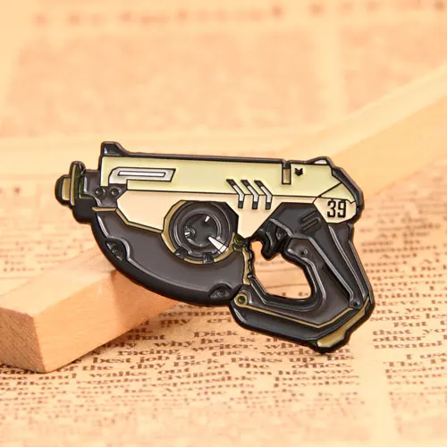 Toy Pistol Custom Metal Pins