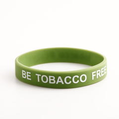 Be Tobacco Free wristbands