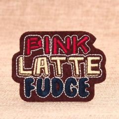 Pink Fudge Custom Patches