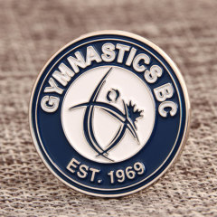 GYMNASTICS BC Custom Pins