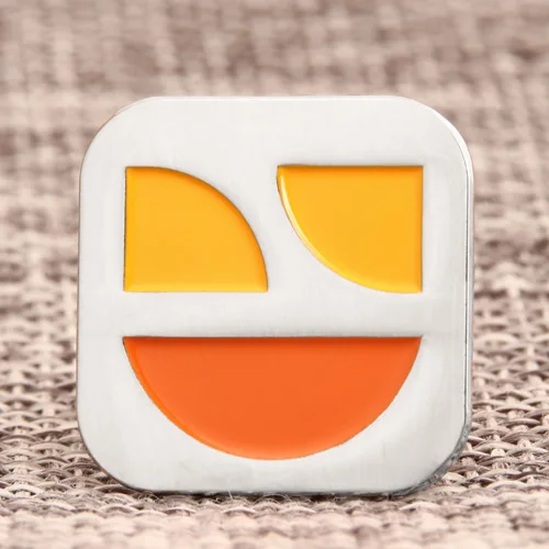 Geometric Emoji Lapel Pins Geometric Emoji Lapel Pins