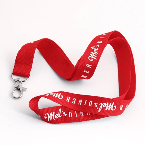 Mel’s Diner Red Lanyards